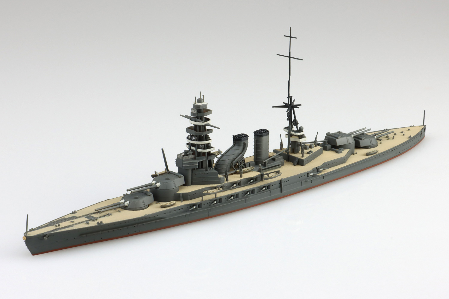 1/700 ウォーターライン No.124 日本海軍 戦艦 長門 屈曲煙突