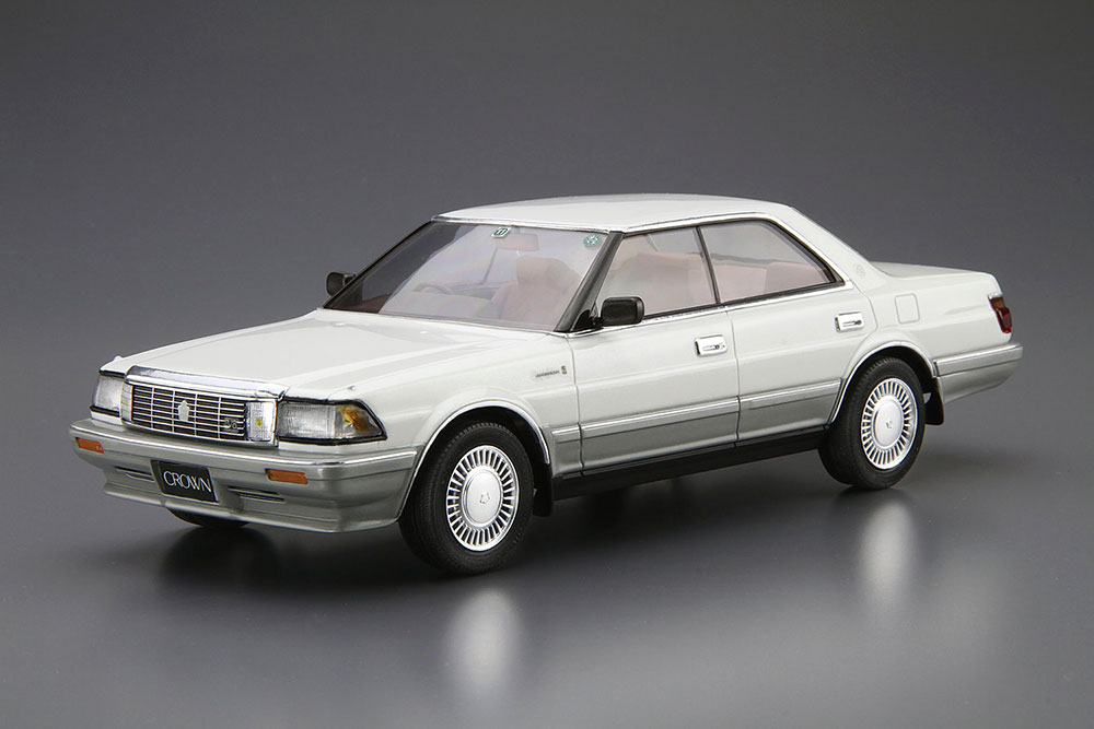 ザ☆モデルカー 1/24 トヨタ UZS131 クラウン ロイヤルサルーンG '89