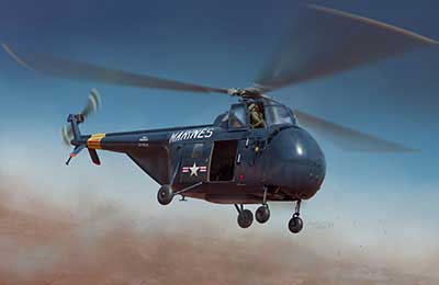 AVP48022 1/48 米・シコルスキーS-55ヘリコプター・陸自他（AMP