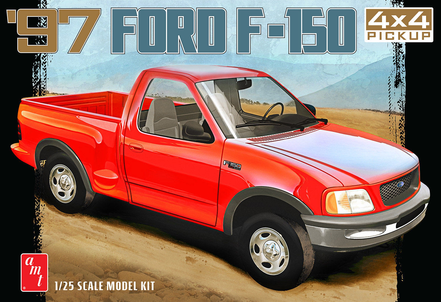 1/25 1997 フォード F-150 4×4 ピックアップ【AMT1367:0849398060063