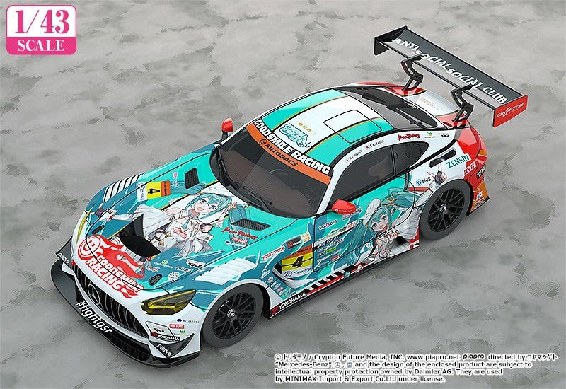 初音ミク GTプロジェクト「1/43 グッドスマイル 初音ミク AMG 2023