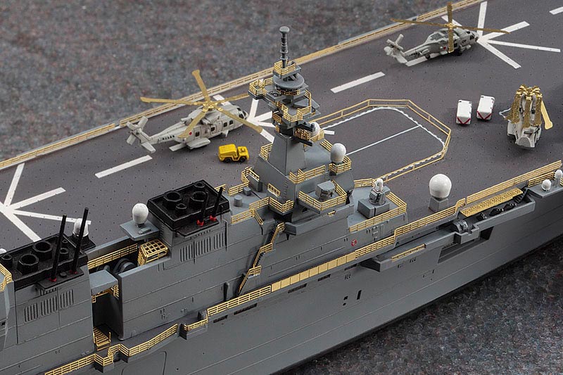 QG53 1/700 護衛艦 いずも ディテールアップエッチングパーツ【QG53