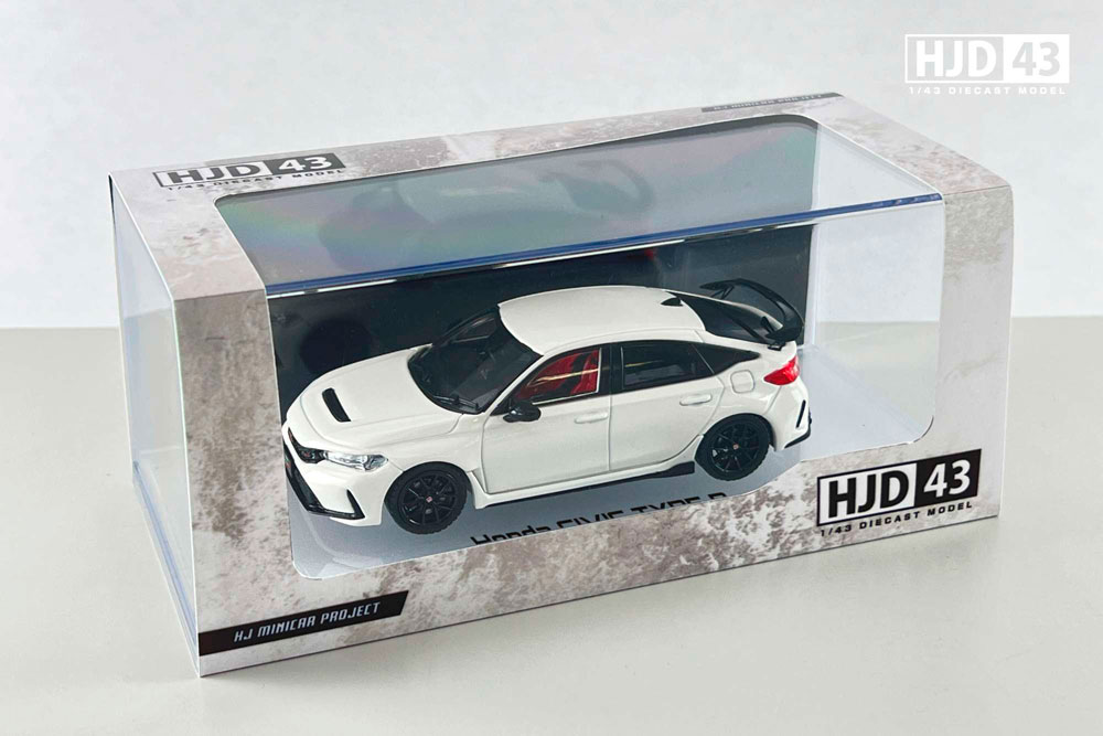 1/43 ホンダ シビック TYPE R (FL5) チャンピオンシップホワイト