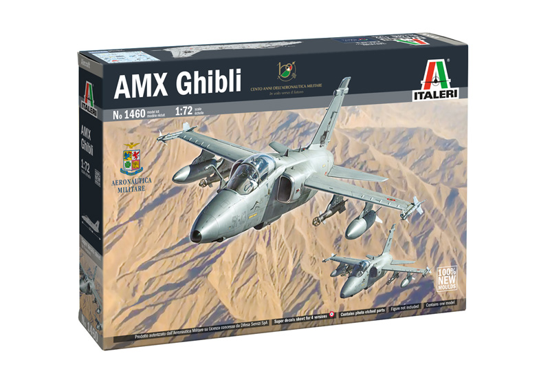 1/72 イタリア空軍 AMX ギブリ 攻撃機【IT1460:4545782113662