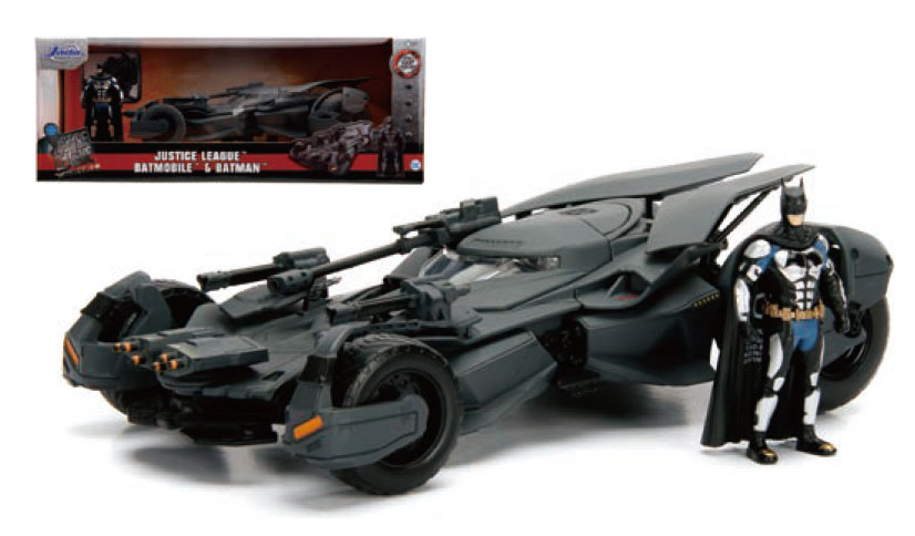 フィギュア付き バットモービル 1/24 スケール ダイキャストミニカー