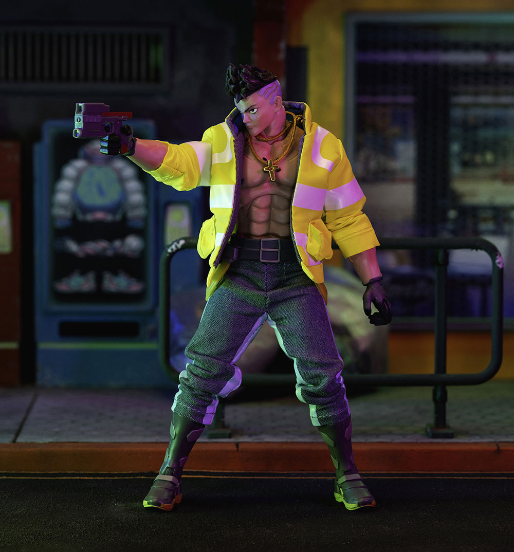 サイバーパンク : エッジランナーズ デイビッド アクションフィギュア