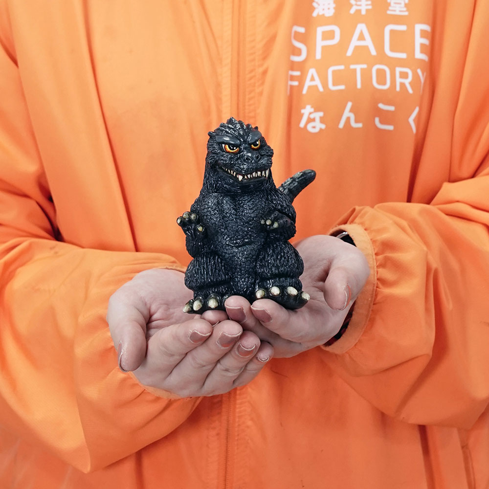 まめゴジラ（1993）ソフビキット復刻版(未塗装組立キット)【KD001786