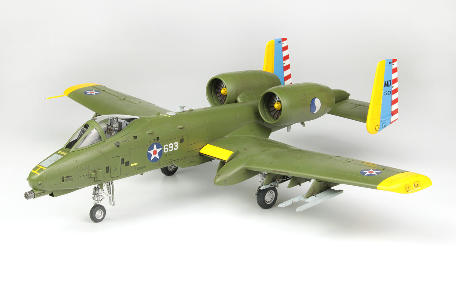 1/48 アメリカ空軍 攻撃機 A-10C サンダーボルトII ミシガン州空軍100