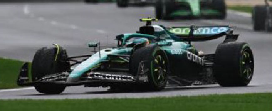 Aston Martin No.14 Aston Martin Aramco Formula One Team Japanese