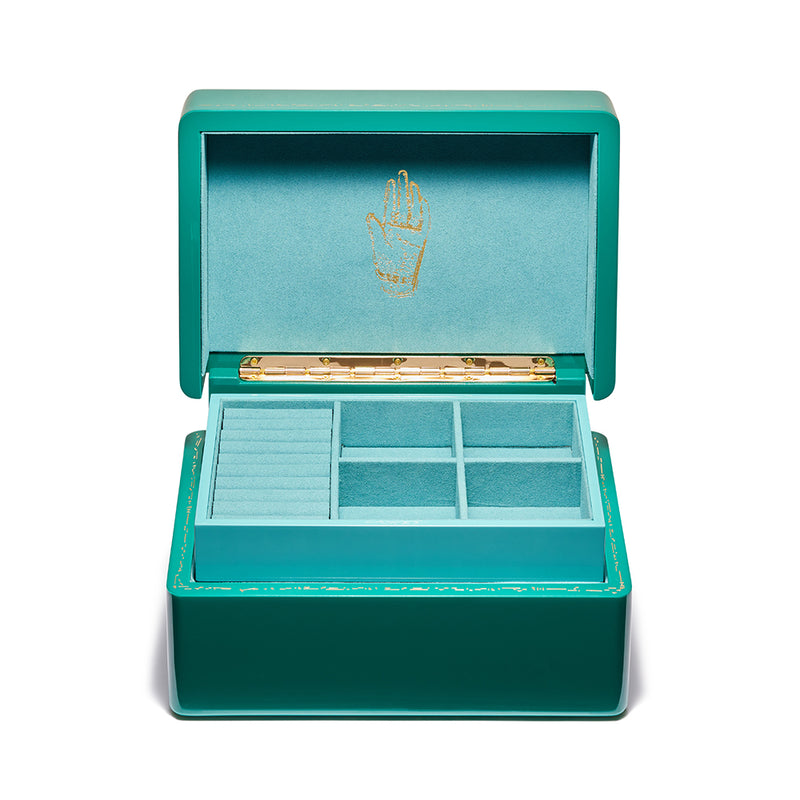 Mini Trunk Jewelry Box Blush – Trove