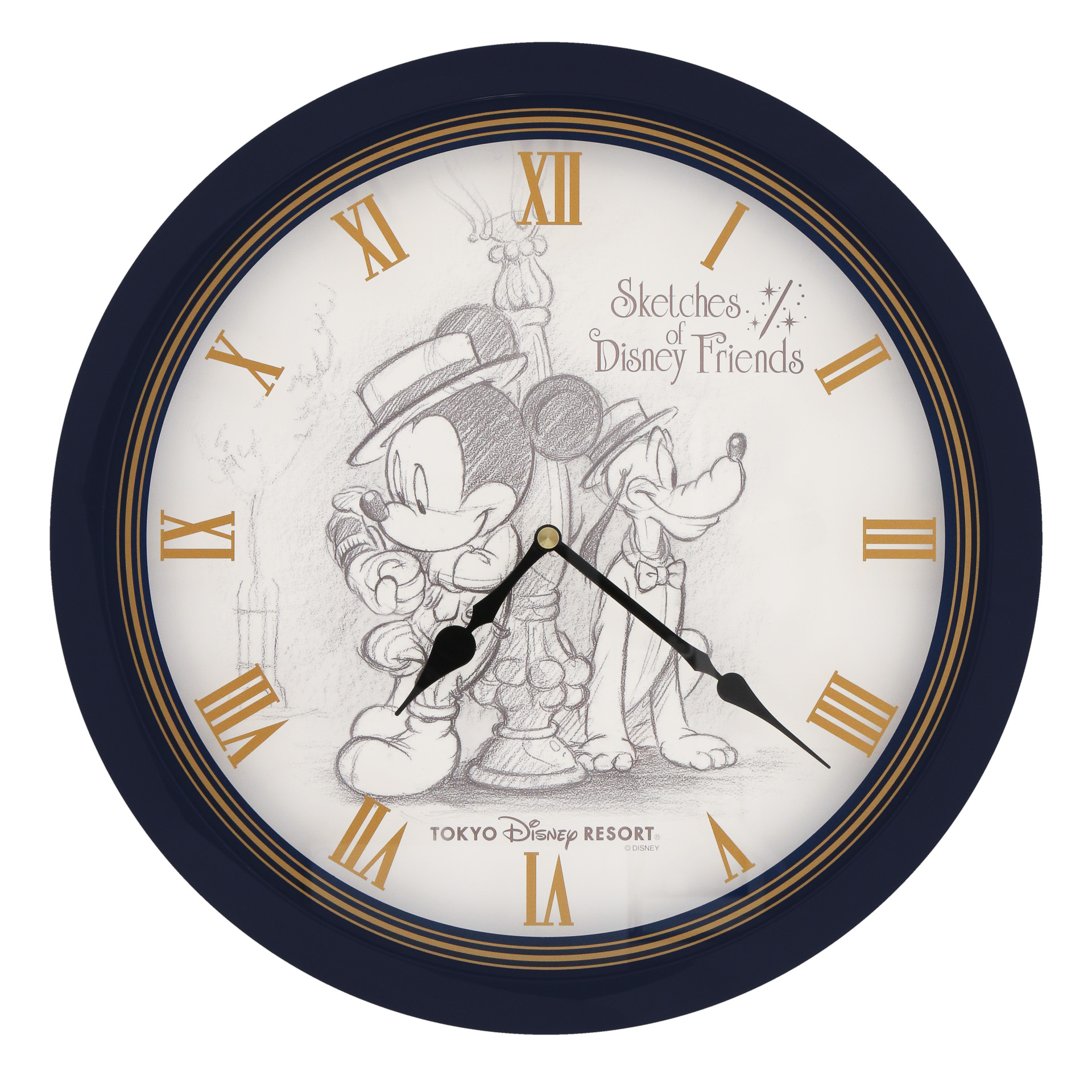 ディズニーの仲間たちの日常を描くシリーズに掛け時計登場！ ミッキー