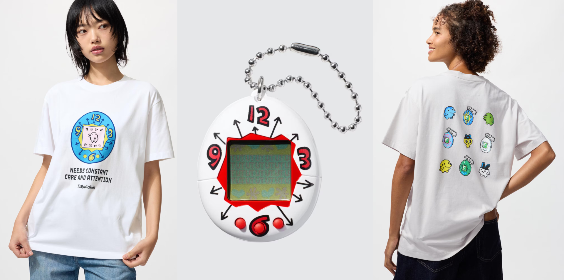 ユニクロ、「たまごっち」コラボでTシャツ＆オリジナルたまごっち発売