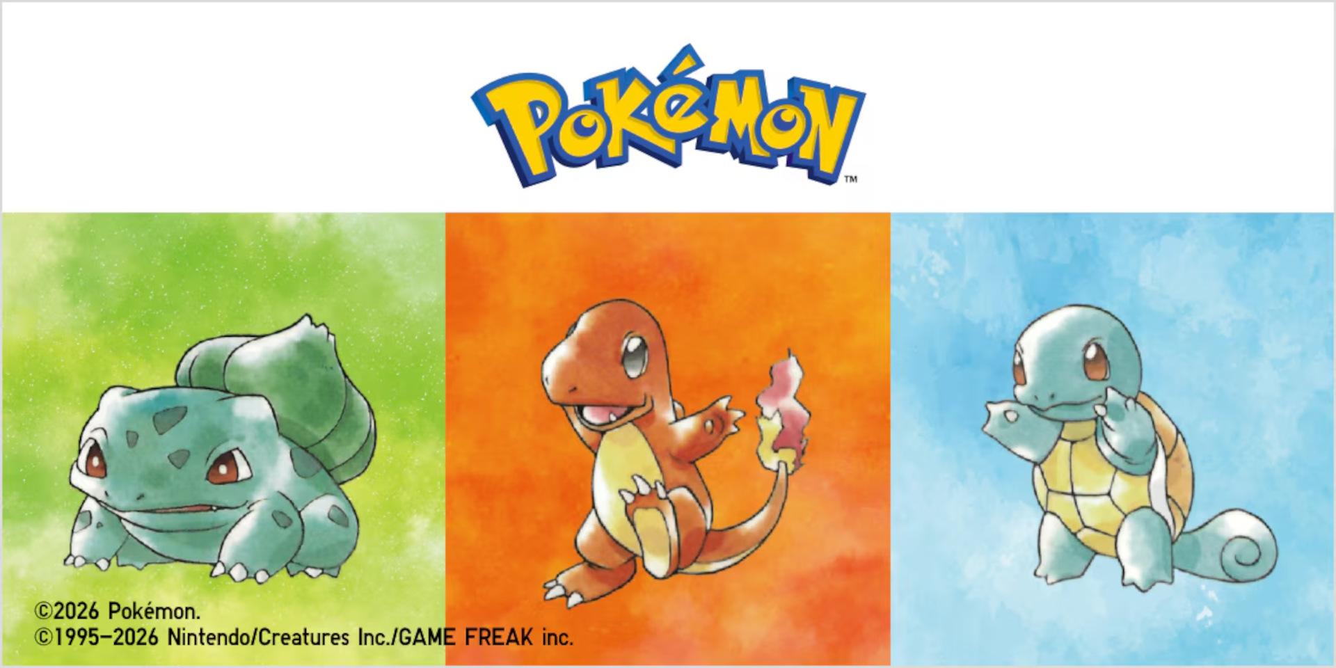 ユニクロ、初代「ポケモン」コラボ3月発売！ 当時の“水彩風”キャラデザ