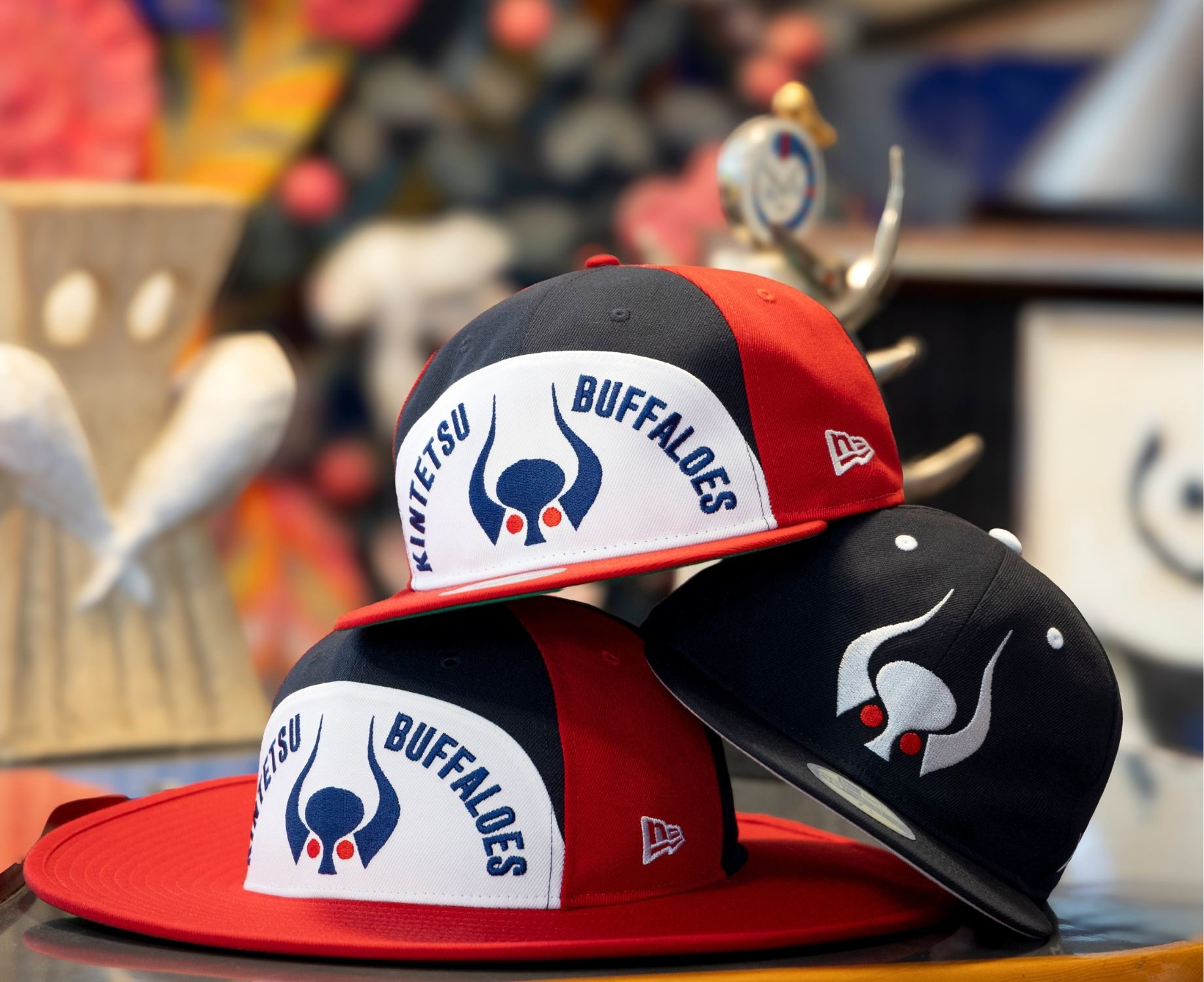 ニューエラ×大阪近鉄バファローズ、キャップとハットが新登場。岡本