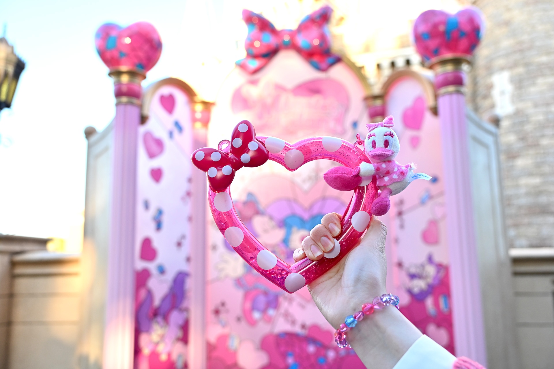 ミニーのファンダーランド スマートフォンアクセサリー ハートフル