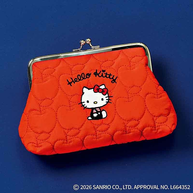 本日発売「ハローキティ」がま口ポーチ付録、リンネル3月号増刊