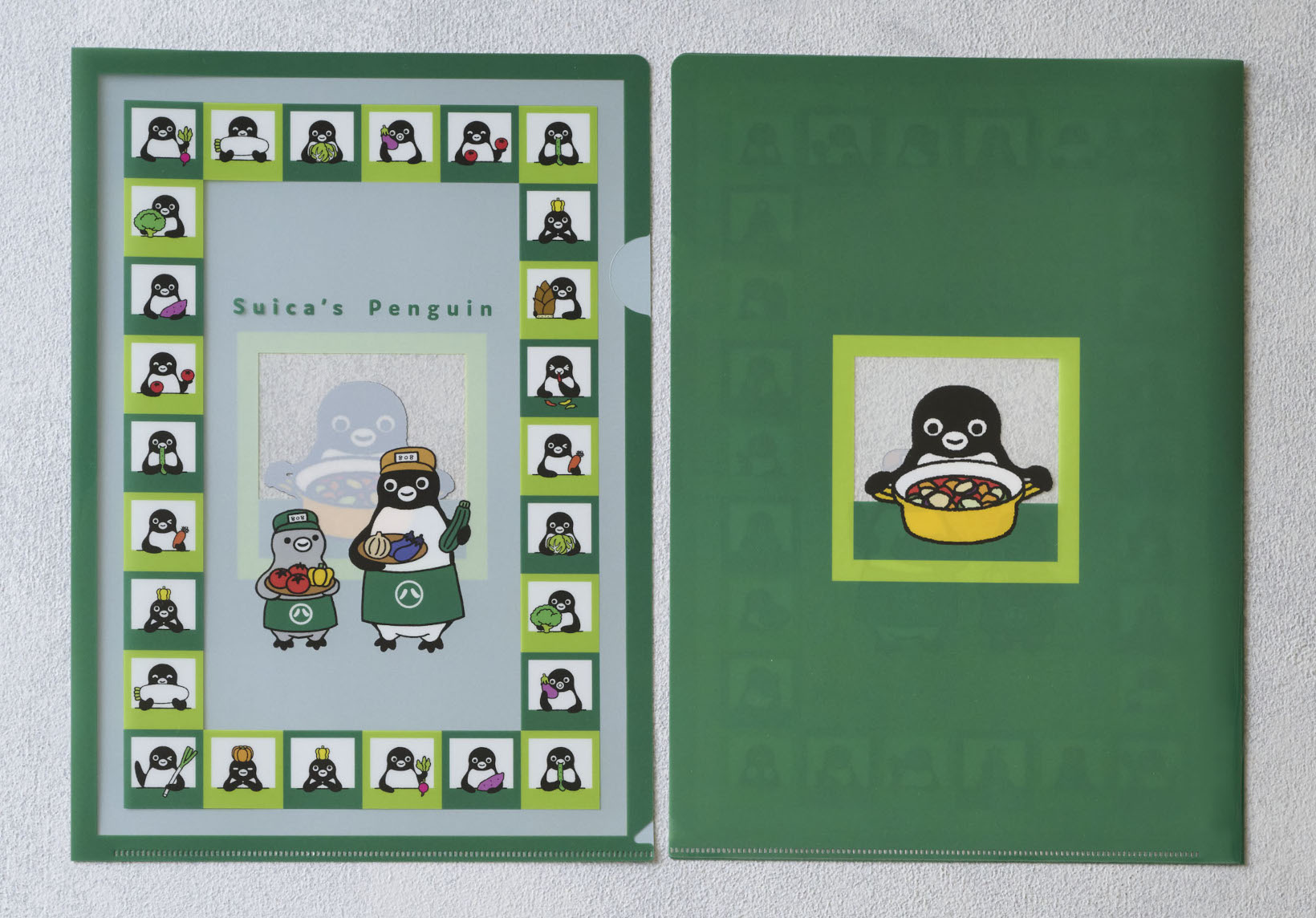 Suicaのペンギン」トレニアート開業記念グッズ。2025年は八百屋さん