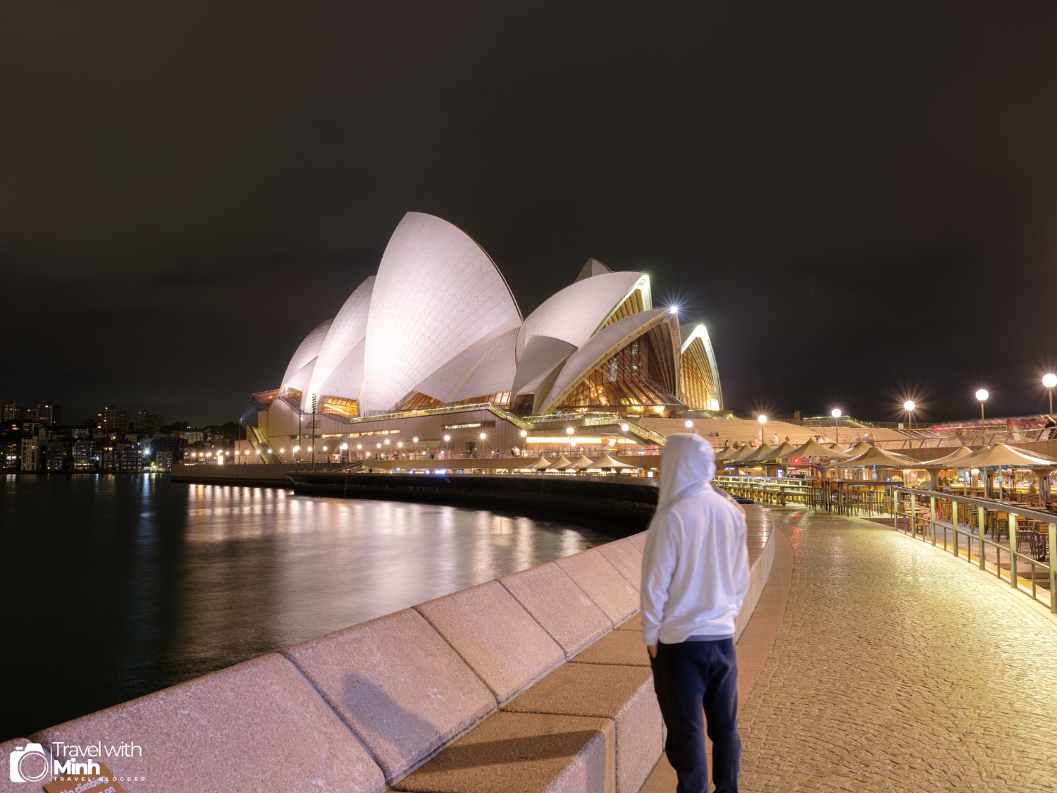 シドニー・オペラハウスの全角度 - ミンと一緒に旅する