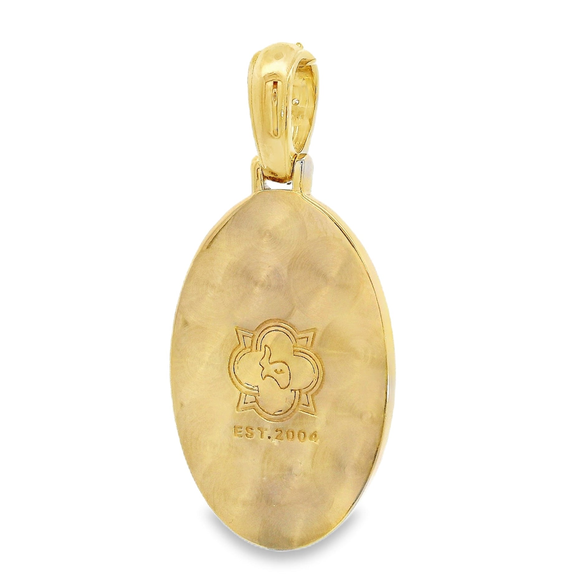 10K Gold Virgin Mary Pendant 71006 – TraxNYC