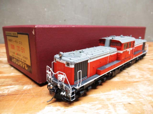 ムサシノモデルのHOゲージ 国鉄 DD51 磐西745号 本線用ディーゼル