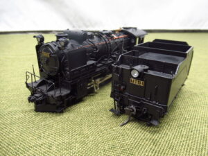 FUJI フジモデル HOゲージ 鉄道模型 オロハネ10 A寝台 B寝台冷房 国鉄