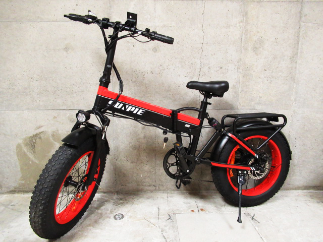 SUNPIEの20インチ 段変速 折りたたみ電動アシスト自転車をお買取りしま