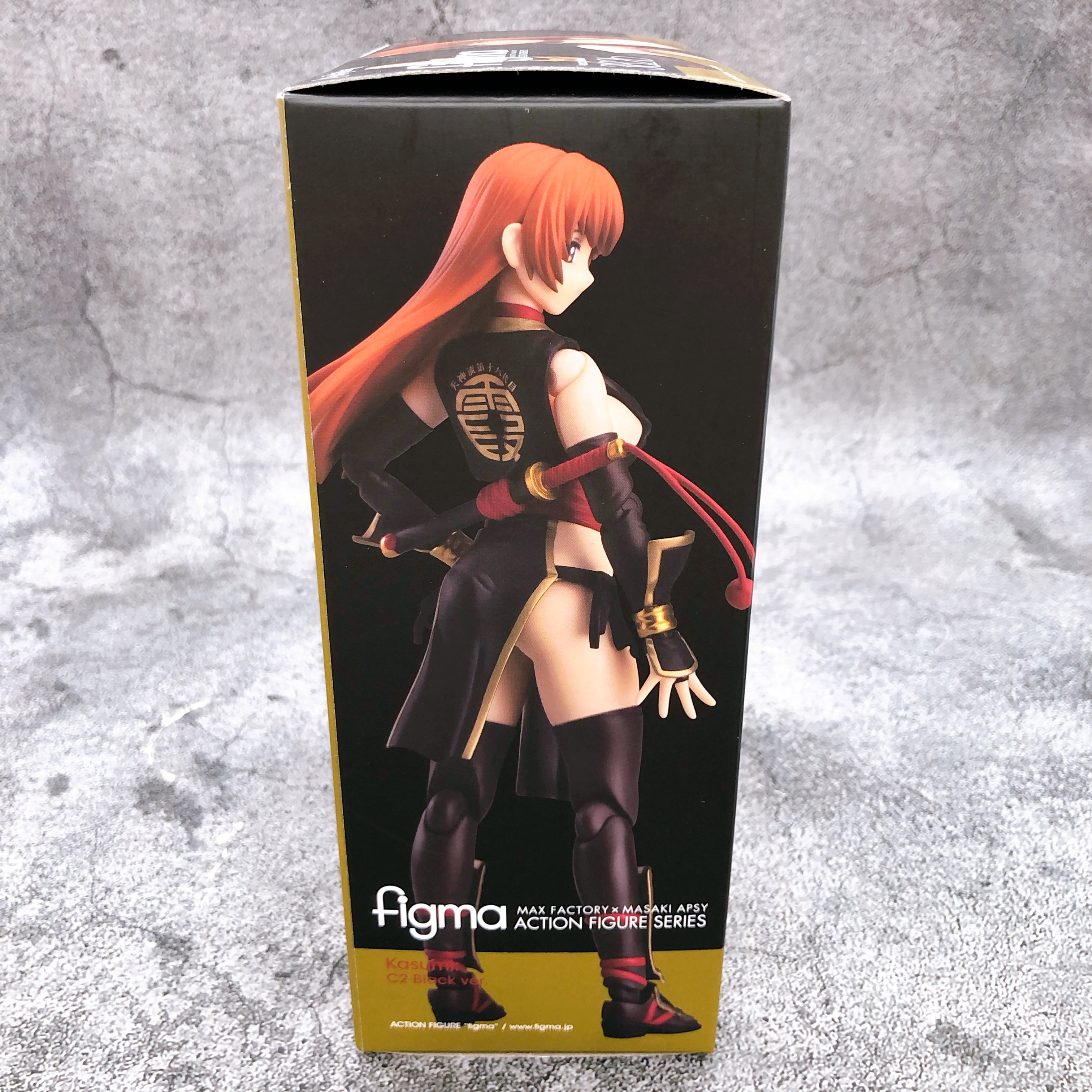 Dead or Alive Kasumi C2 Black ver. Figma 382b Action Figure DOA Max Fa