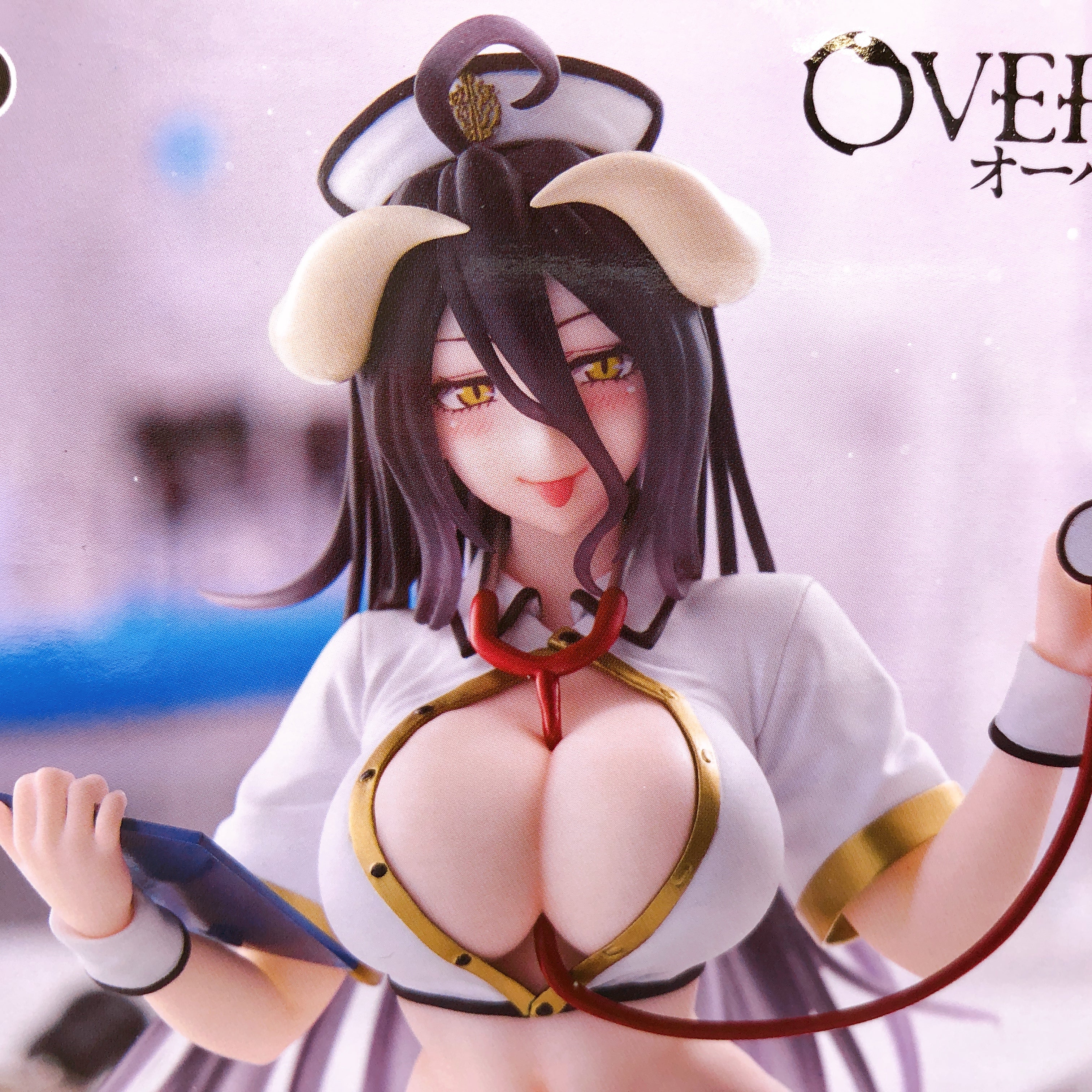 Overlord Albedo Nurse ver Desktop Cute Figure Taito Japan Sealed NEW F