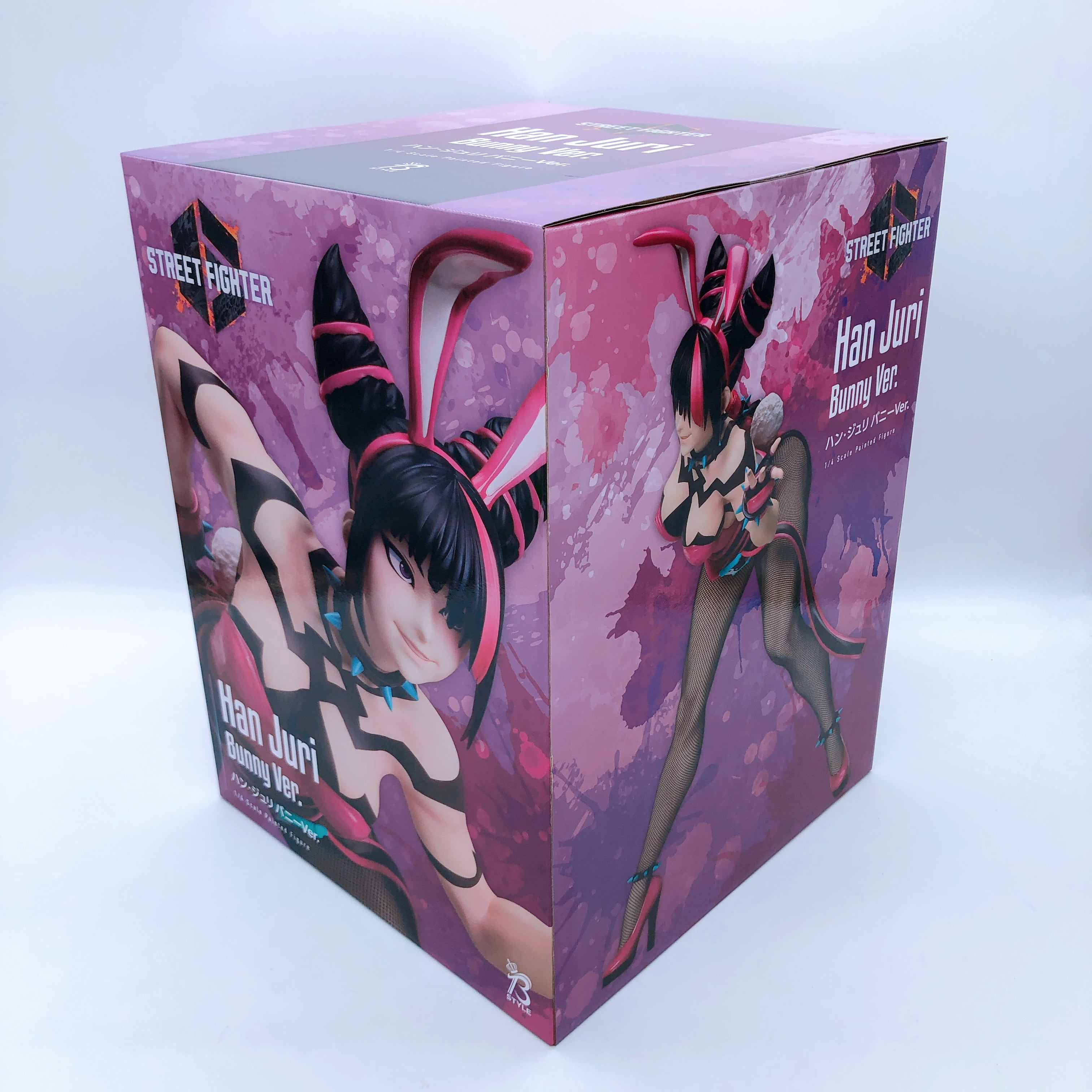Street Fighter Han Juri Bunny Ver. B-style 1/4 Scale Figure FREEing NE