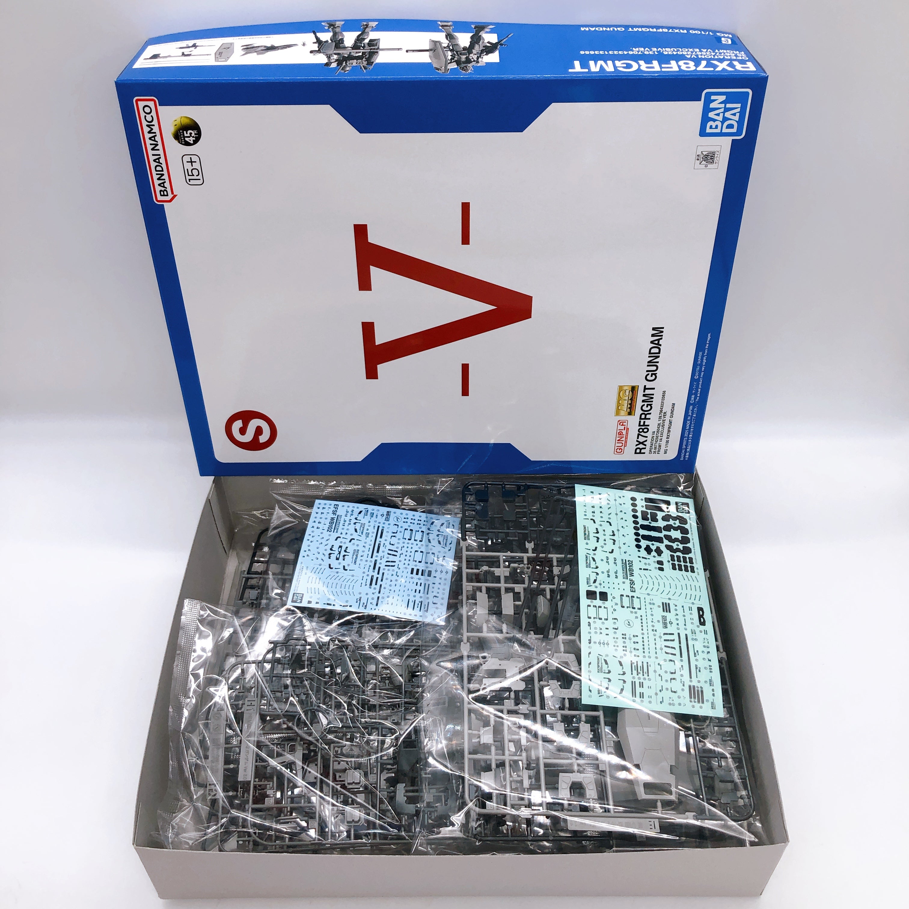 MG 1/100 RX78FRGMT Gundam Fragment Collaboration Model Kit Premium Ban