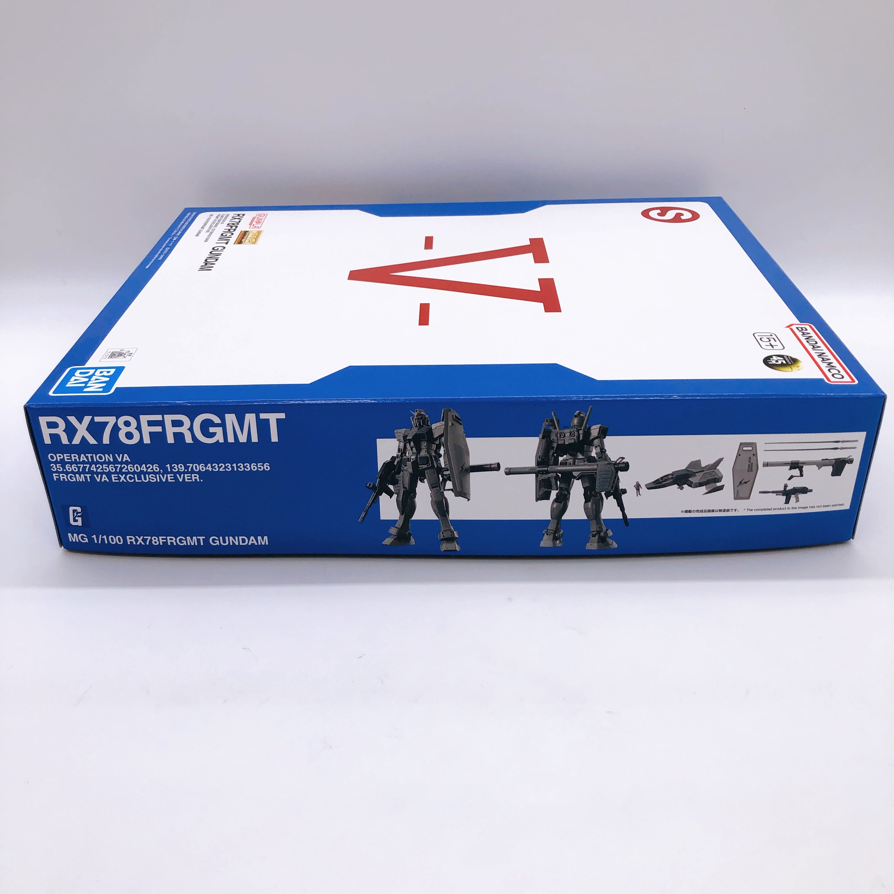 MG 1/100 RX78FRGMT Gundam Fragment Collaboration Model Kit Premium Ban