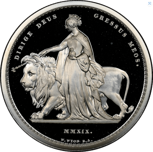 The Great Engravers】グレートブリテン 2019年 ウナとライオン