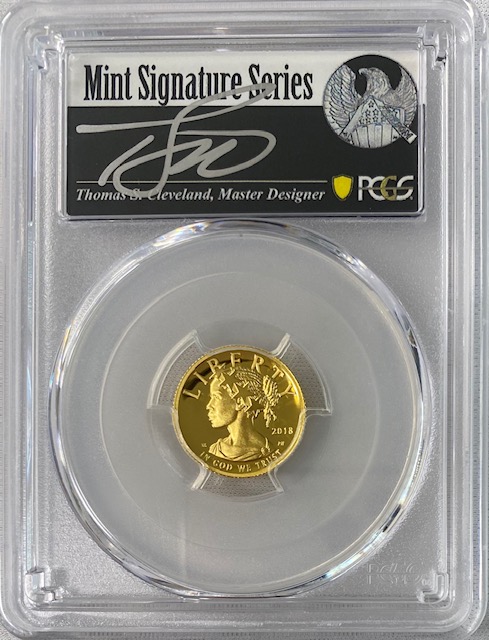アメリカ10ドル金貨2018-W年アメリカンリバティ・ハイリリーフPCGS