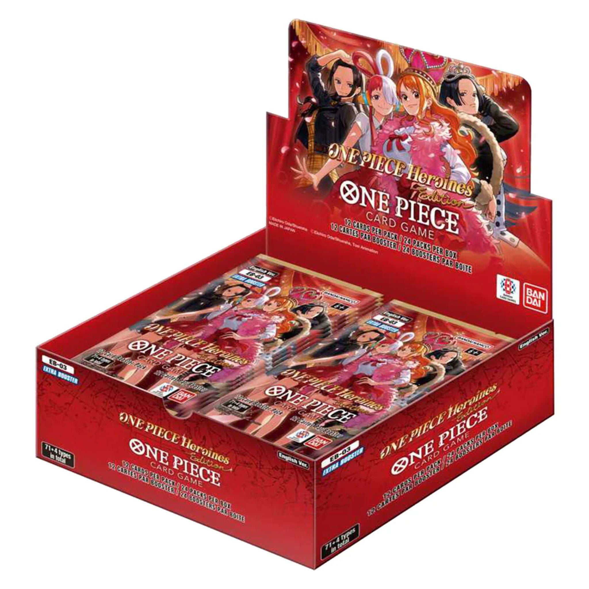 One Piece Heroines Edition Extra Booster Box – Trading Card Market