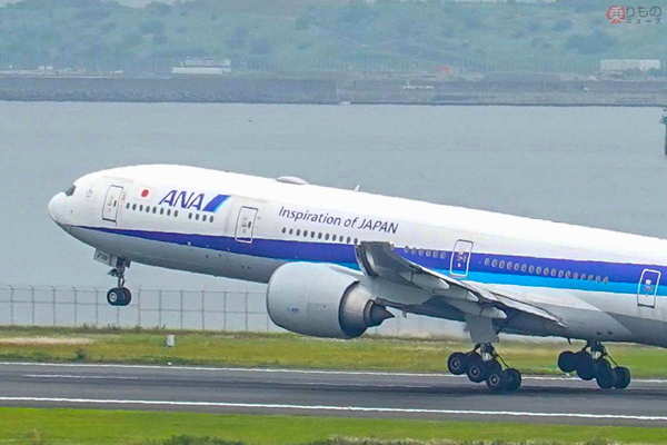 ANAの国際線用ボーイング777-300ER「JA778A」が離日 旅客便ラストは