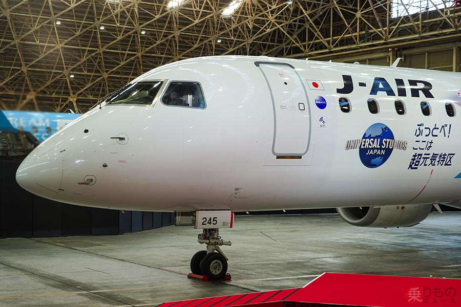 USJ「ドンキーコング」の旅客機、ついに全貌現る！ 「エネルギッシュ