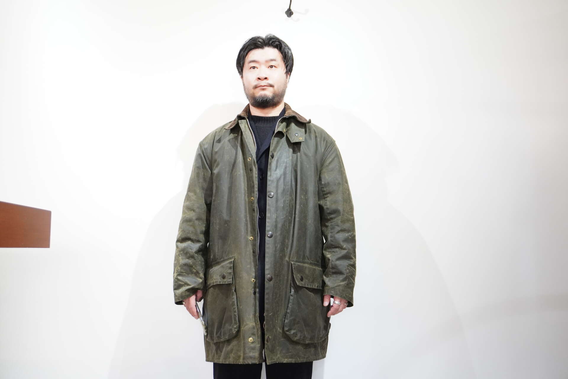 90s three crown NORTHUMBRIA” [vintage barbour jacket]