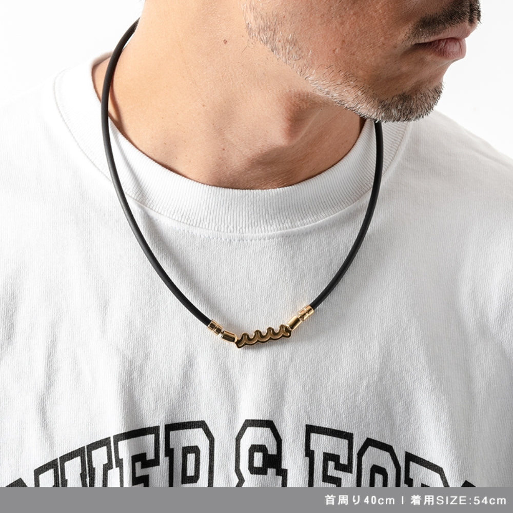 BANDEL muta バンデル ムータ ネックレス Healthcare Necklace Wave