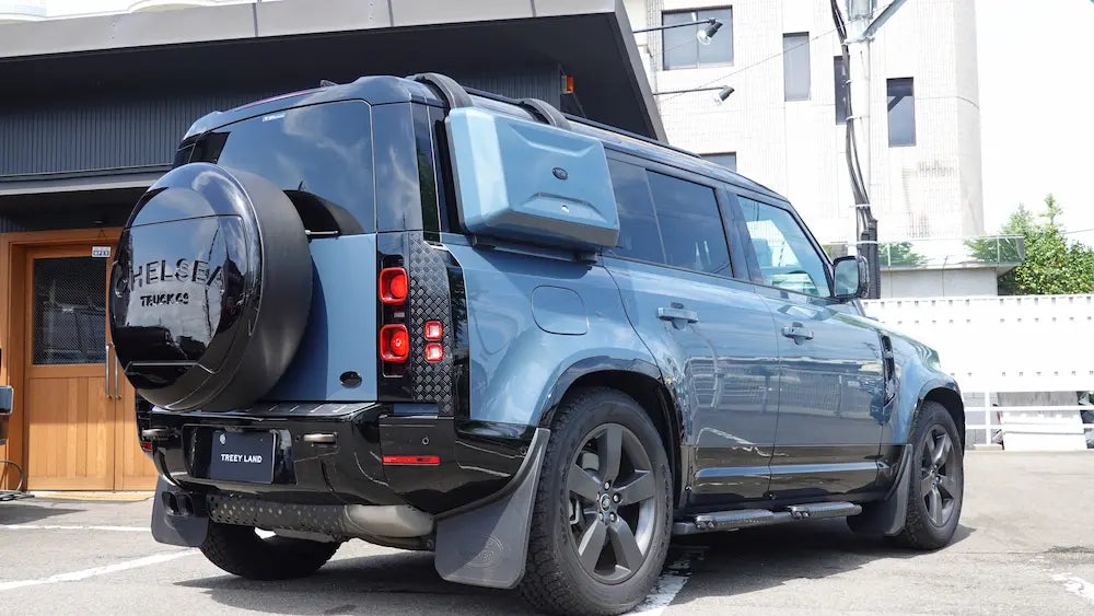 新型ディフェンダー ディフェンダー110 90 130 L663 スペアタイヤ