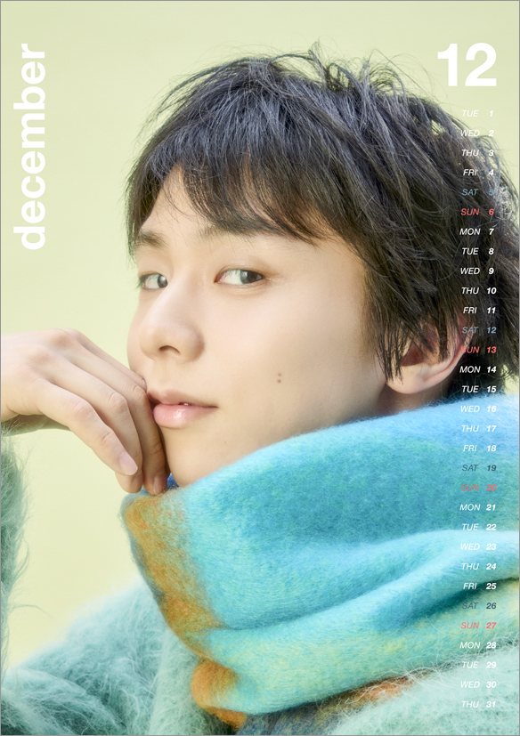 2026年版 羽生結弦 カレンダー』 【中面デザイン】初公開！ 「今の羽生