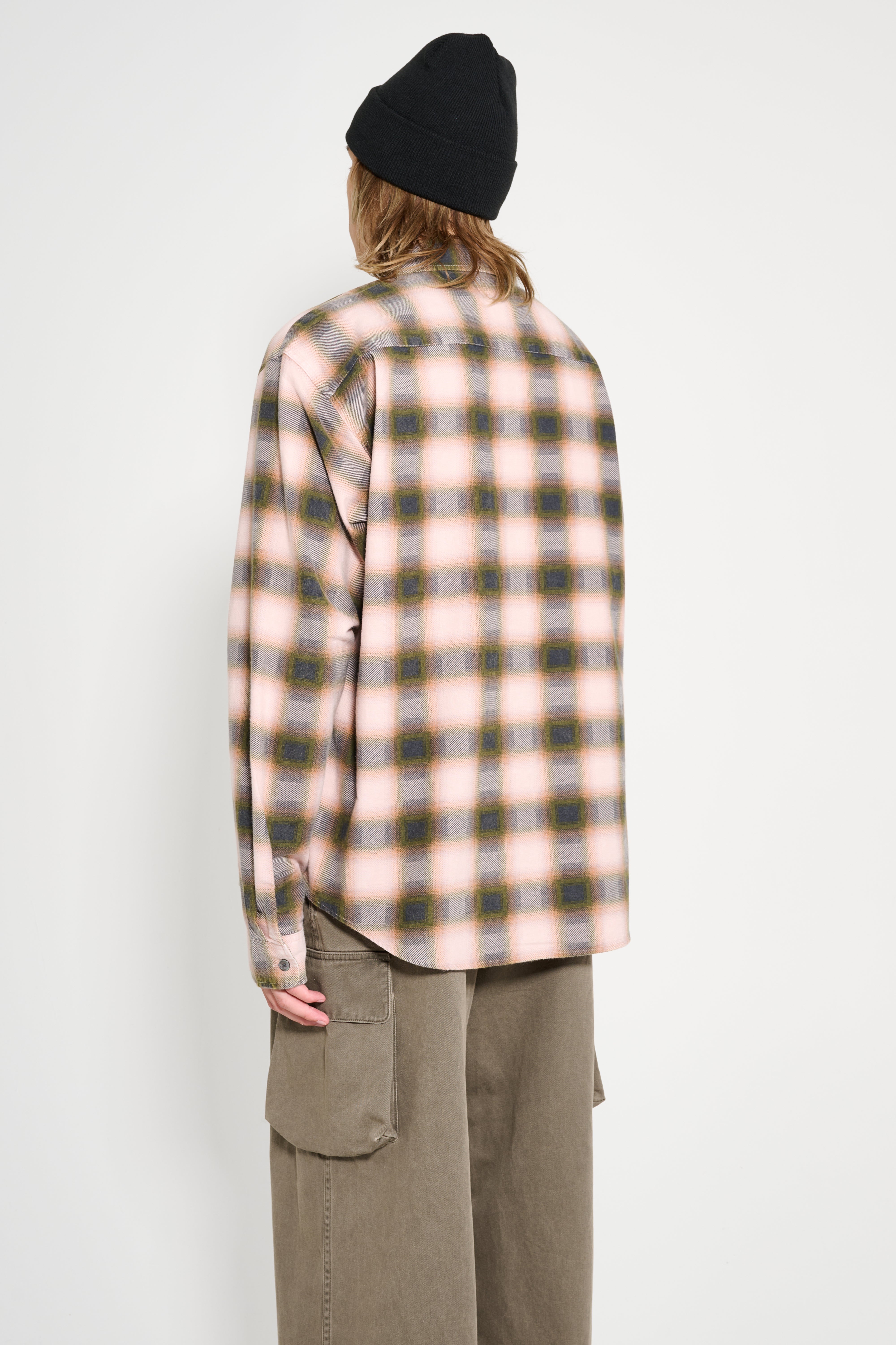 Stüssy June Plaid Shirt Rose – Très Bien