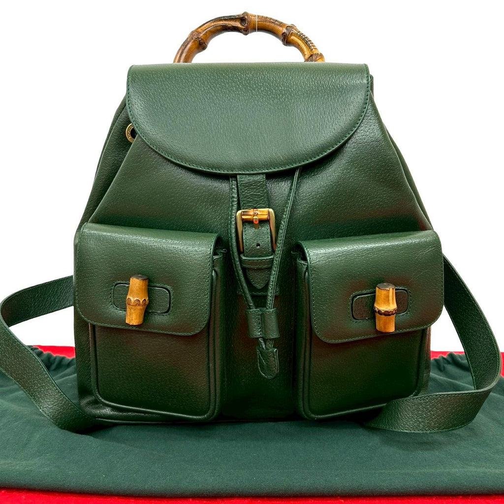GUCCI グッチ (Vintage) バンブー リュックサック – Trip