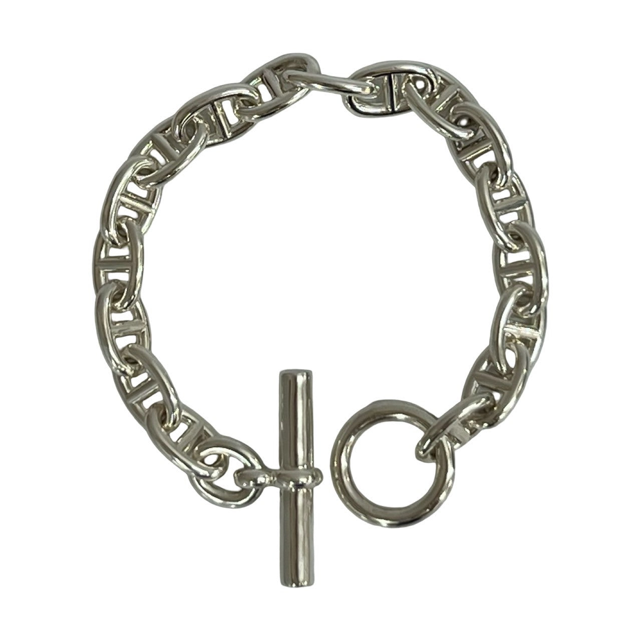 HERMES エルメス シェーヌダンクル MM 17コマ ブレスレット – Trip