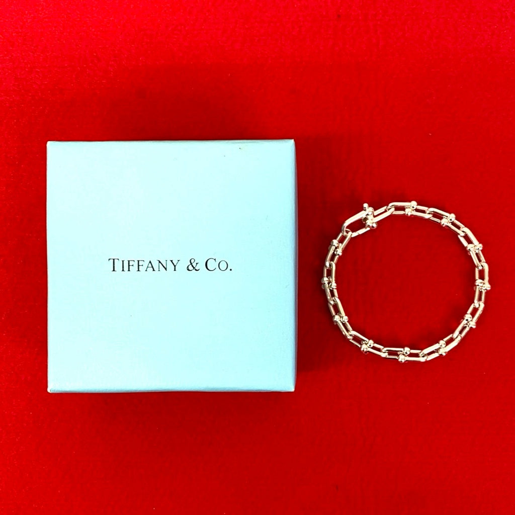TIFFANY&Co. ティファニー ハードウェア スモール リンク ブレスレット