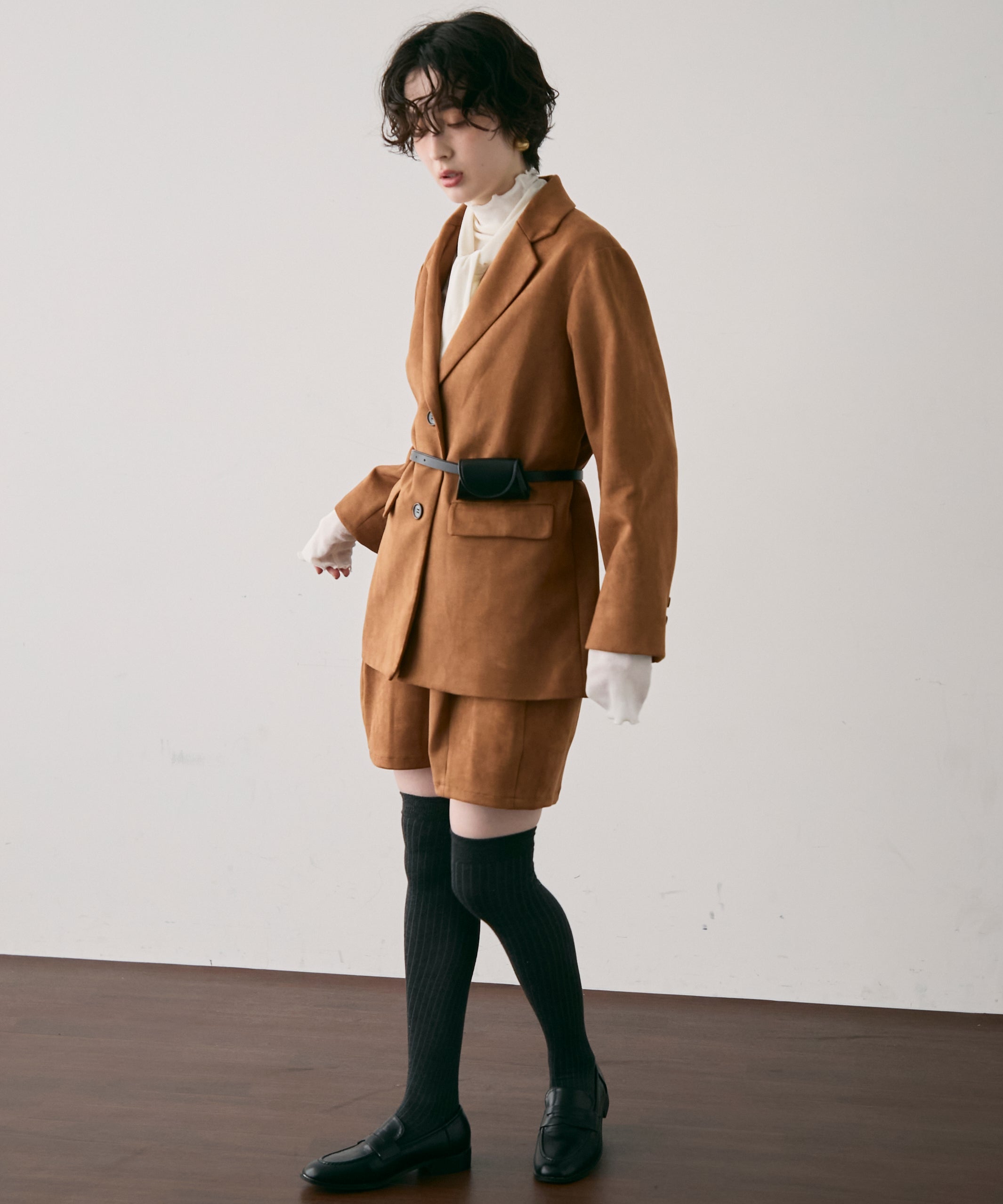 スエードライクテーラージャケット | Trish