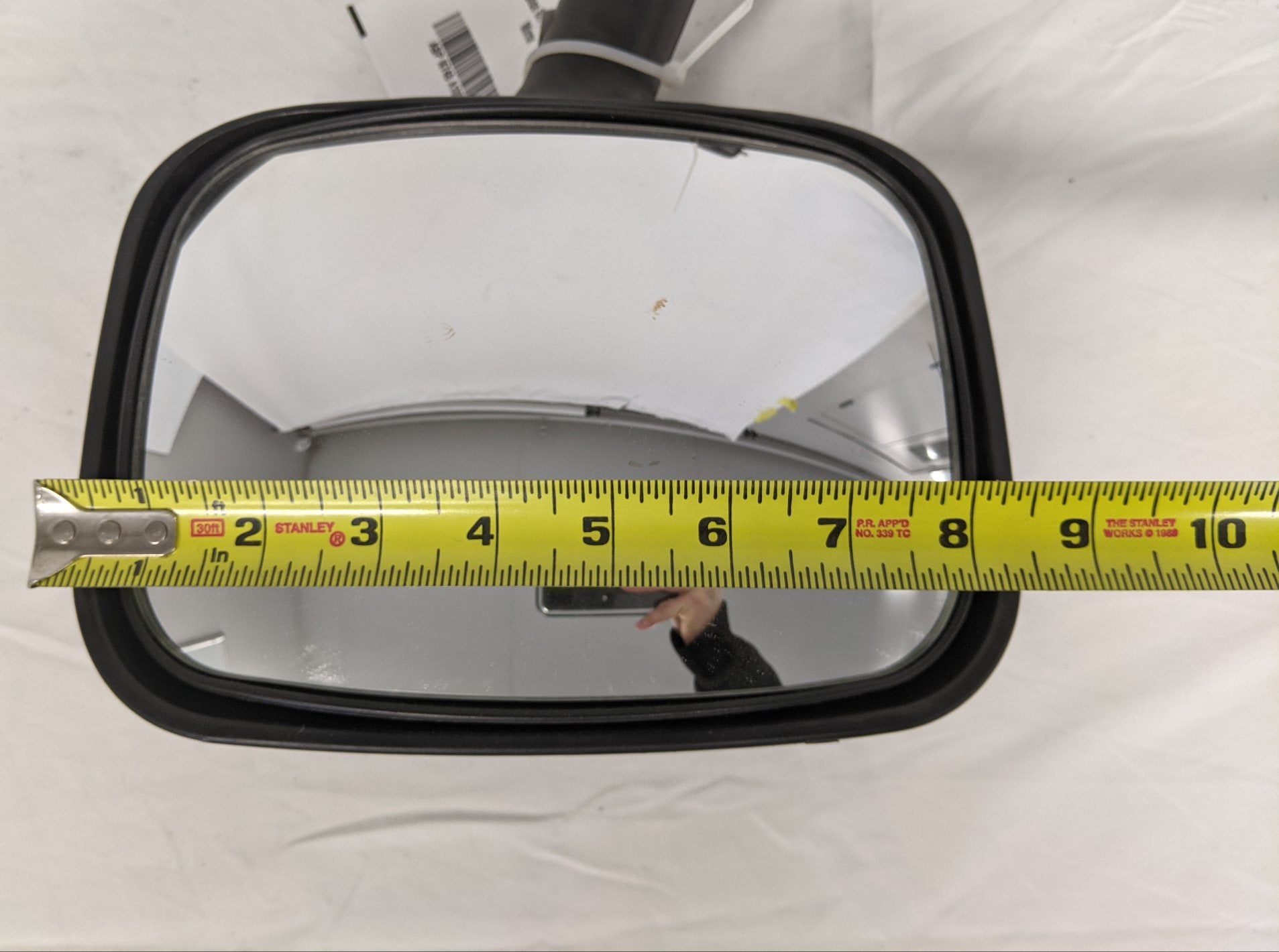 Alliance RH Black Rearview Main Mirror Assy - P/N ABP N74B A1000BLK