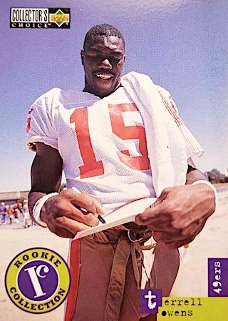 Terrell Owens (True) Rookie Cards - True Rookie Cards