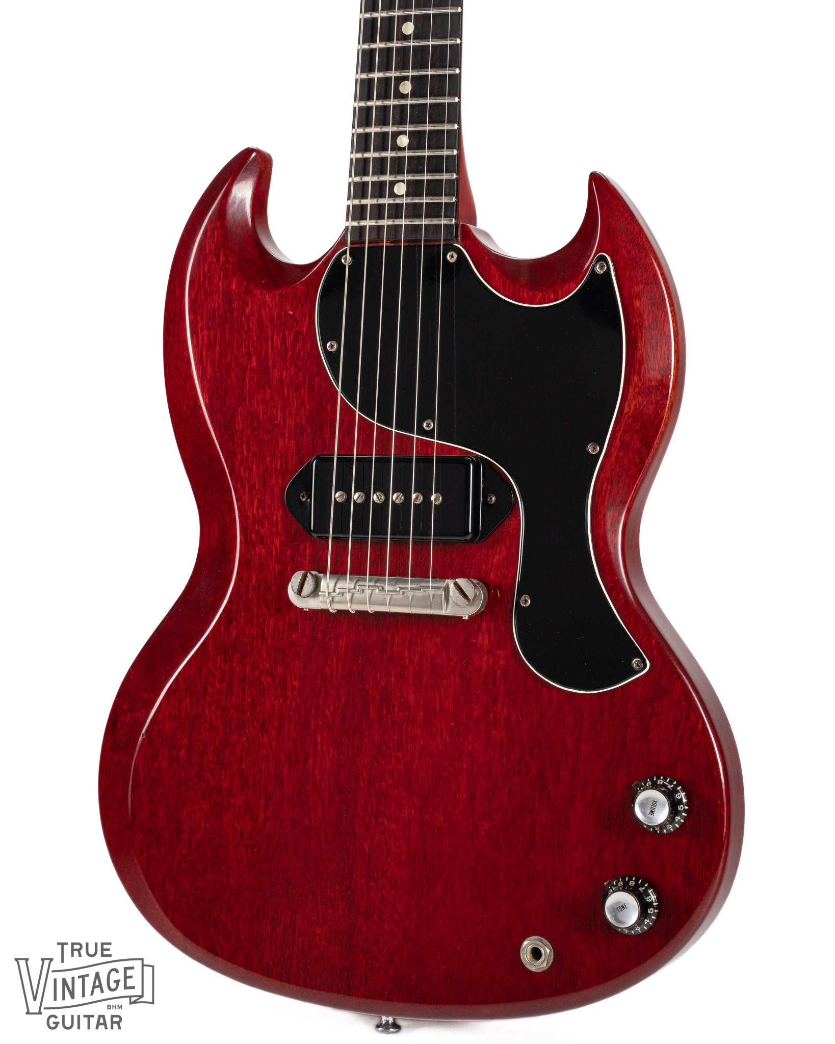 1963 Gibson Les Paul Junior Cherry – True Vintage Guitar