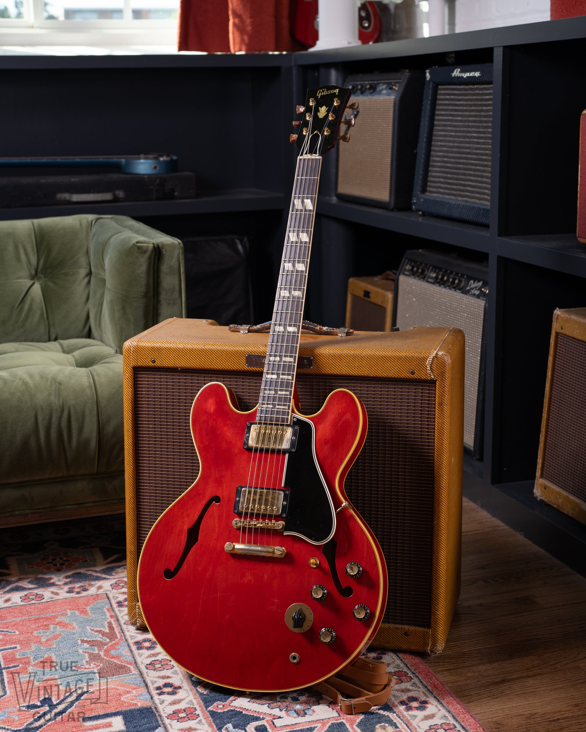 1960 Gibson ES-345TD Watermelon/Long Guard/Stop Tail – True