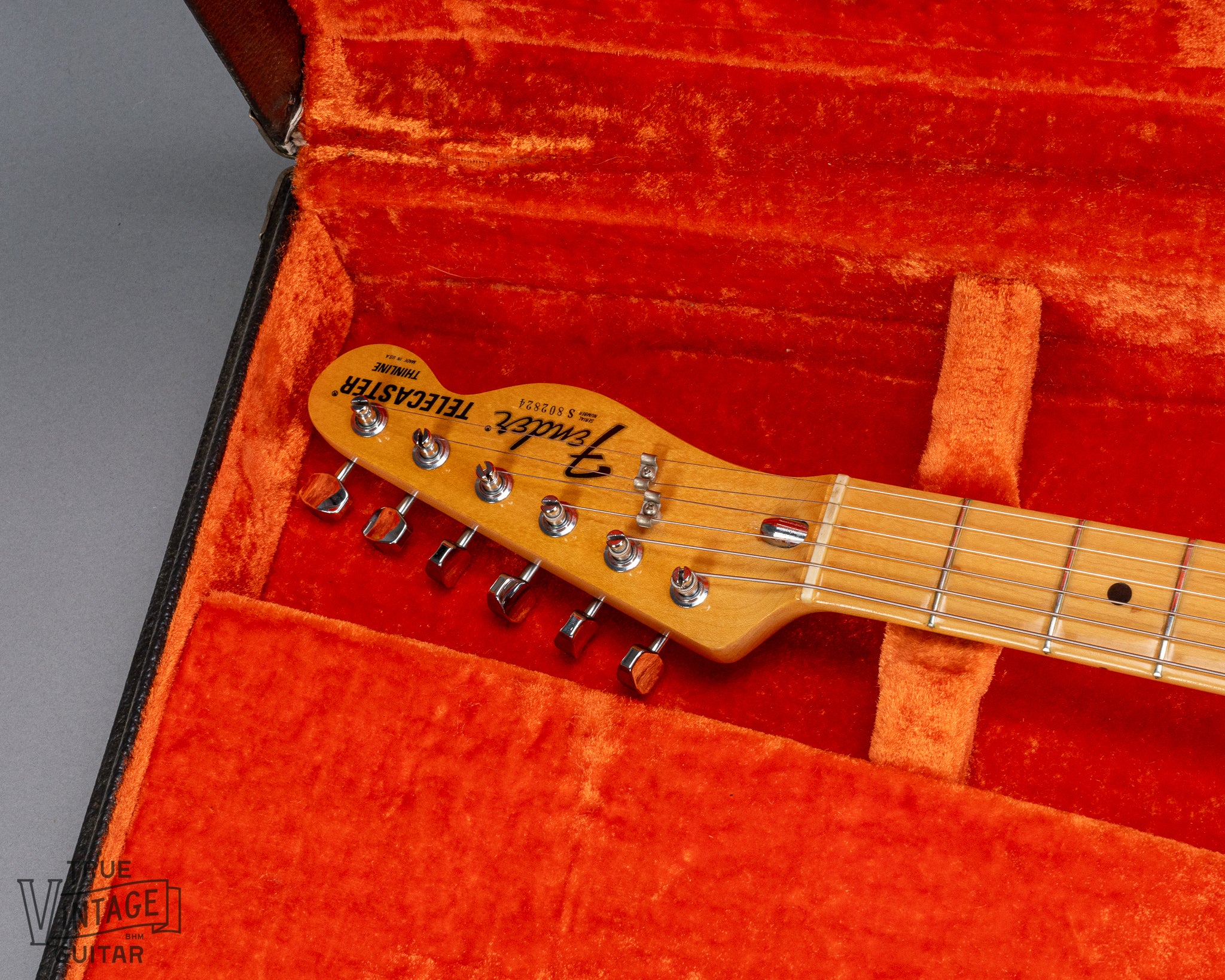 1978 Fender Telecaster Thinline Black – True Vintage Guitar